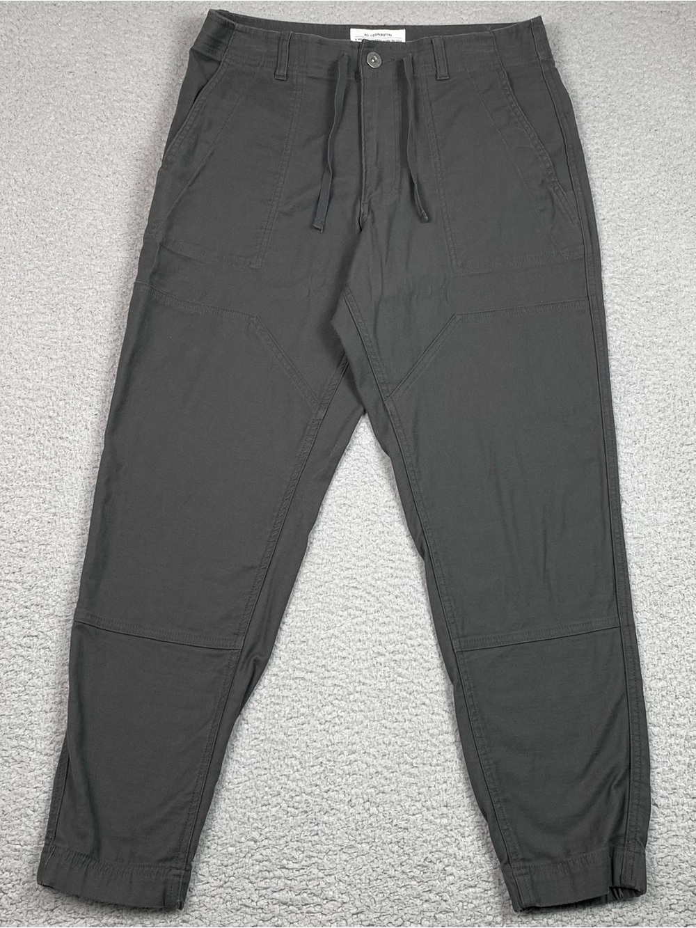 REI Co-op Trailsmith Pants Men's Size 32 Jogger Stretch Cotton Hiking Drawstring